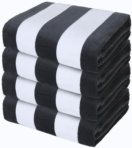 Exclusivo Mezcla 4-Pack Cotton Cabana Towels