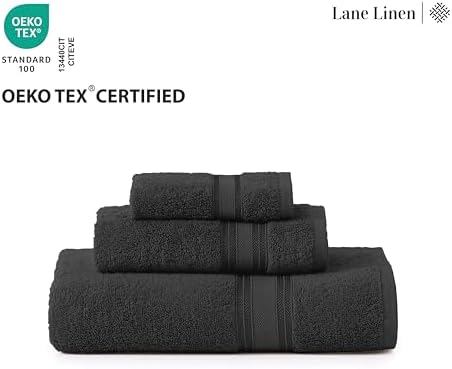 Luxury Bath Towels Set - 6 Piece by LANE LINEN