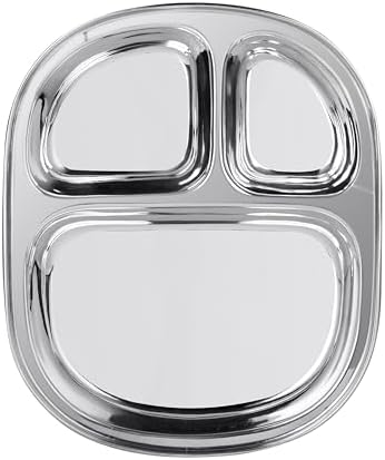 Stainless Steel Dinner Plates for Kids