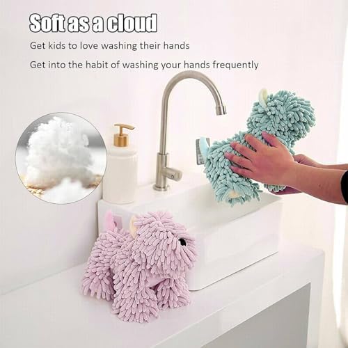 Chenille Towel Ball Premium Soft Absorbent Hand Towel for Home Use