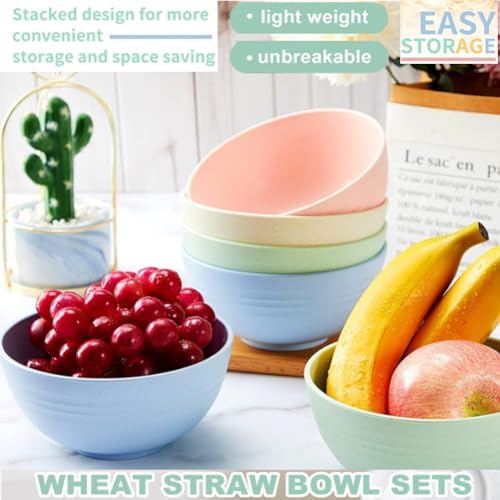 Ultimate Eco-Friendly Cereal Bowls 24 oz