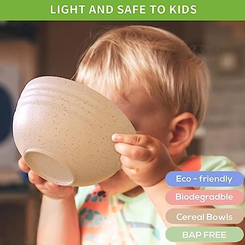 Ultimate Eco-Friendly Cereal Bowls 24 oz