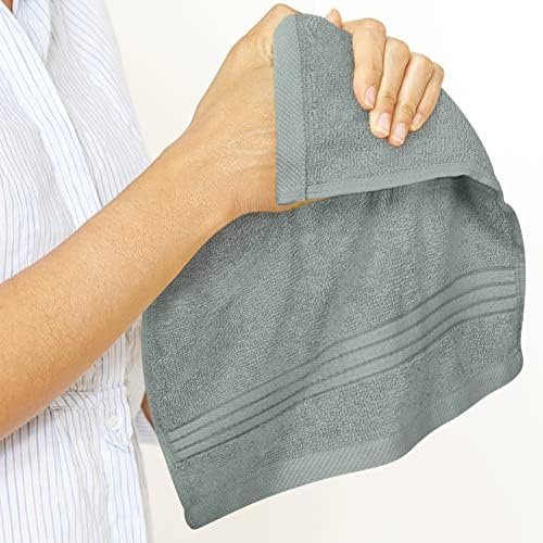 Premium Soft 12-Piece Washcloth Set for Bath Gym and Face