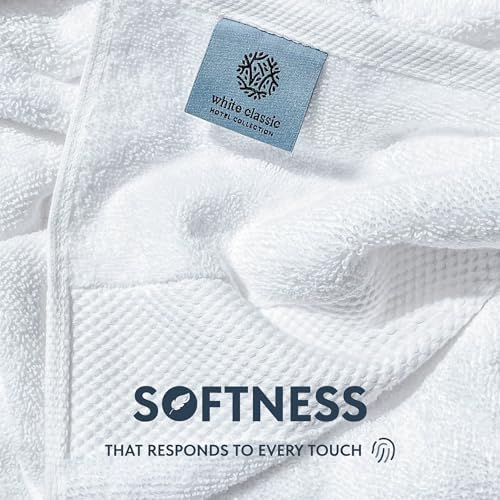 White Classic Extra Large Bath Sheets 2 Pack