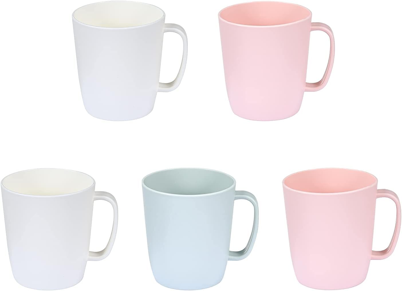 Kurala Coffee Mugs Set of 5 with Handle