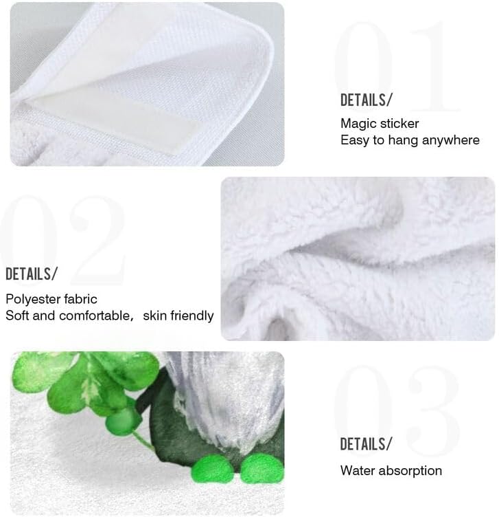 St Patricks Day Gnomes Kitchen Towels 2-Pack