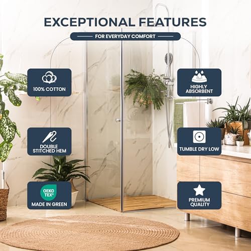 Utopia Premium 6-Pack Hand Towels