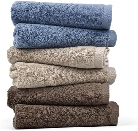 Cleanbear 13x13 Washcloth Set 6-Pack
