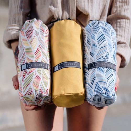 Bay Laurel Beach Towels 39x71 Sand-Free Lightweight