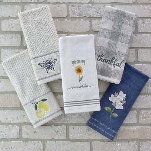 SKL Home Hand Towel Set 2-Pack Gray
