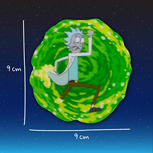 Paladone 3D Rick and Morty Drink Coasters Set of 4