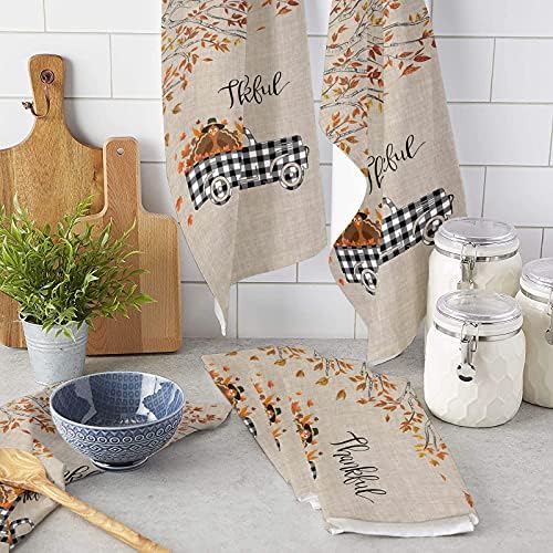 Microfiber Kitchen Towels Set 2-pack Quick Drying Absorbent