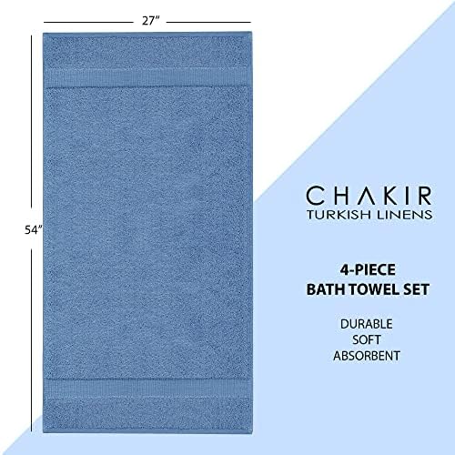 Luxury Turkish Cotton Bath Towels Set