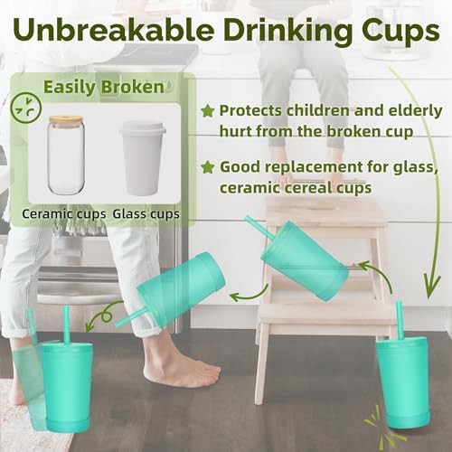 Homestockplus Eco-Friendly Reusable Cups