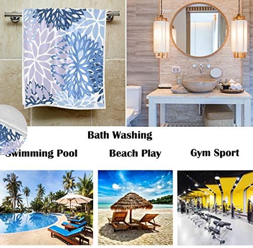 Chrysanthemum Bathroom Towels