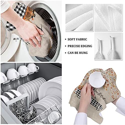 Microfiber Kitchen Towels Set 2-pack Quick Drying Absorbent
