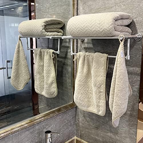 Luxurious Oversized Bath Towels for Adults - Plush Microfiber Set