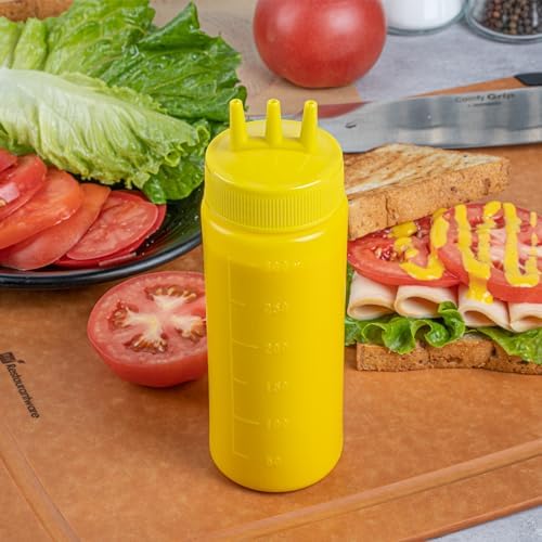 12-Ounce Condiment Squeeze Bottles