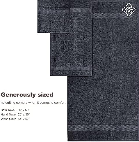 True to Size Soft Comfortable Bath Towels