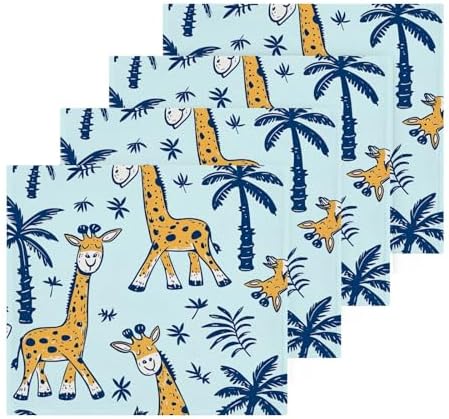 Yetasbin Giraffe Washcloth 2 Pack