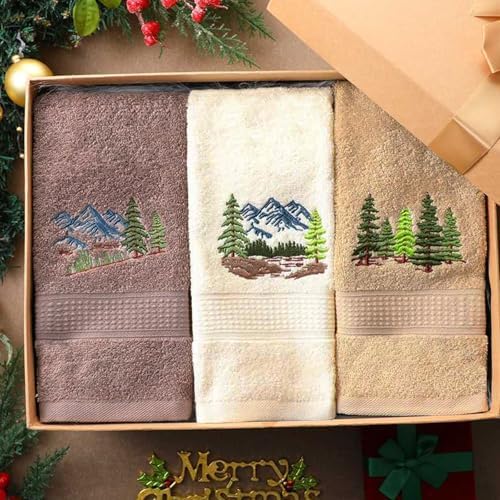 3-Piece Mountain Hand Towels