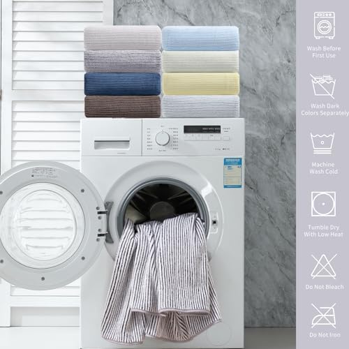 Jewel of Luxury 4-Piece Oversized Bath Towel Set
