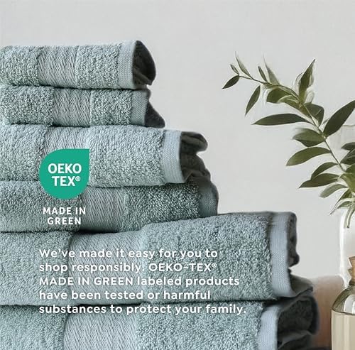 Experience luxury with the 1888 Mills Premium Washcloth Set