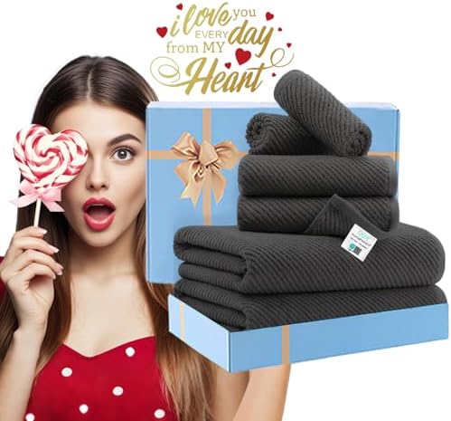 Eco-Friendly Bath Towels Set Soft Quick-Dry forYour Wash Days