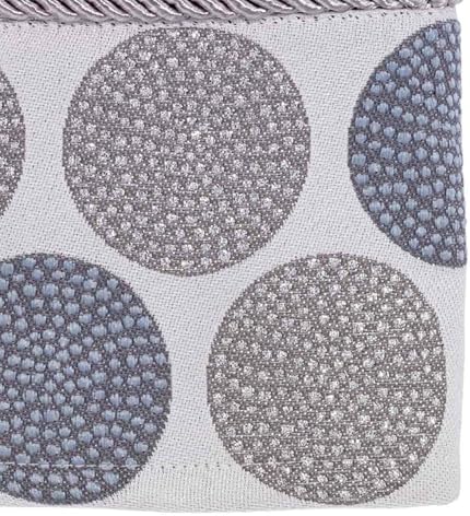 Nickel-Plated Fingertip Towel Soft-absorbent cotton with Dotted Circles DesignIRI