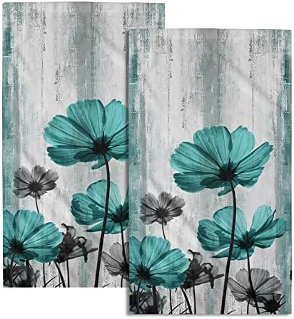 Elegant Floral Towels Set for Bathroom and Beyond