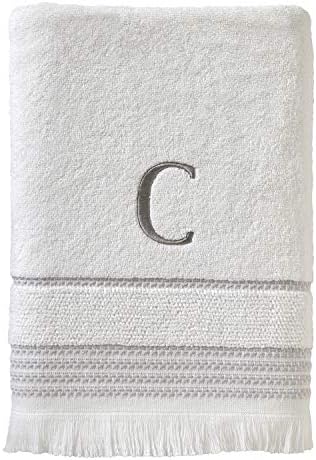 Perfect for Lifes Moments SKL Home Monogrammed 28x54 Bath Towel