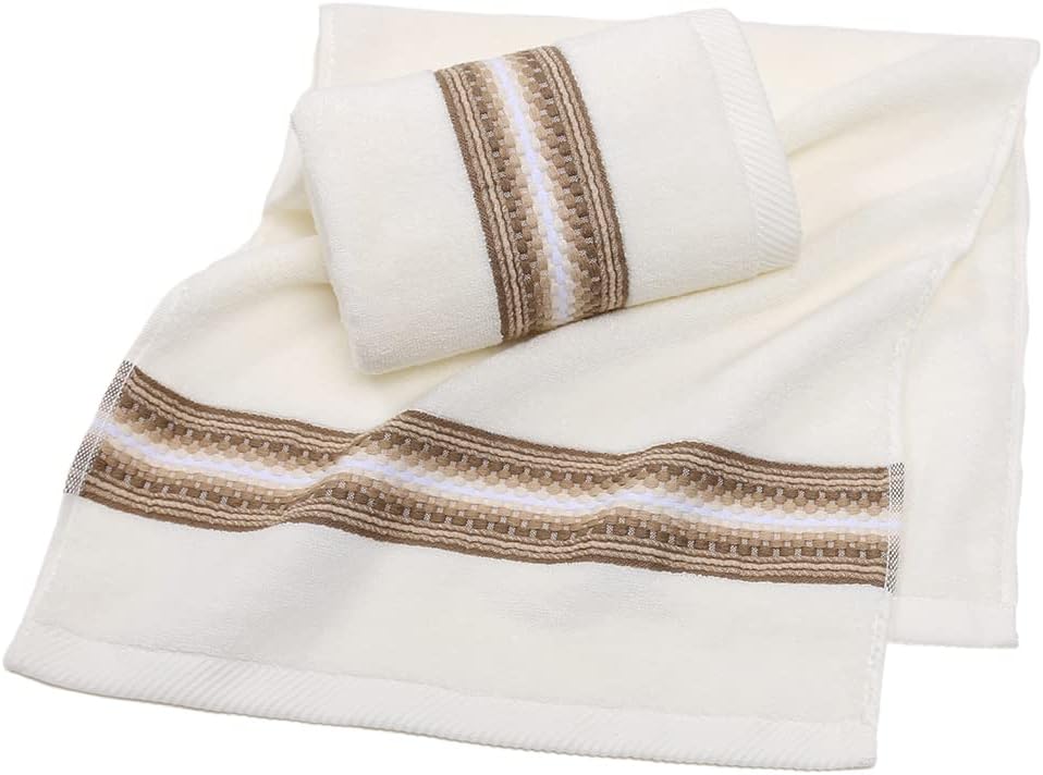 Beige Hand Towels Set of 2