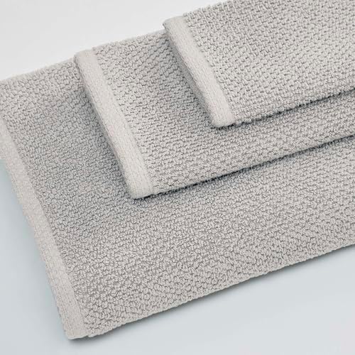 Light Grey Bath Sheet - 100 Cotton Oversized 68x35 Towel