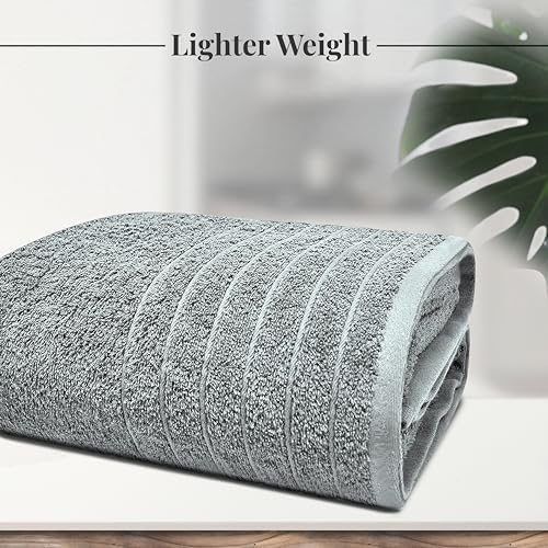 Extra Large 100 Cotton Quicker Dry Soft Absorbent bath towel Cool Grey