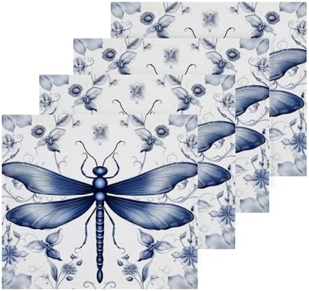 Dragonfly Washcloth Set - Perfect Size Soft Absorbent
