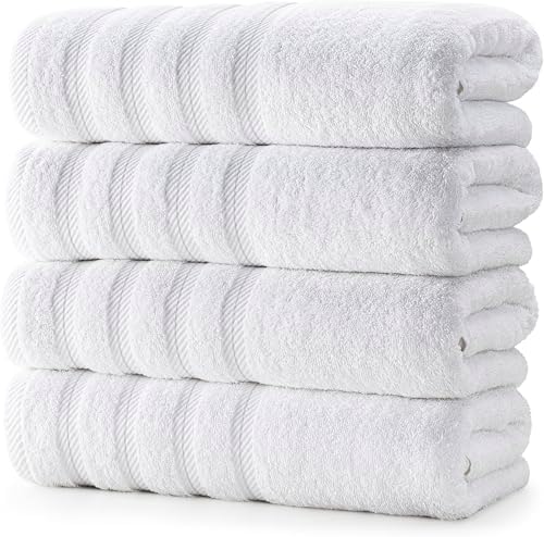Utopia 4-Pack Premium Bath Towels Set