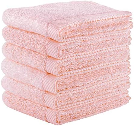 Mother-Earth 6-Pack Soft Bath Washcloths for Sensitive Skin