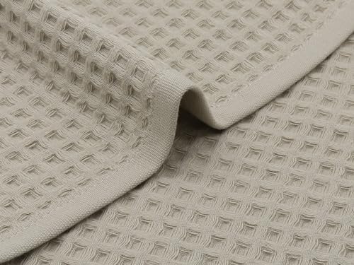 Mias Dream 3-Pack Cotton Waffle Towels - Quick Dry Soft Durable