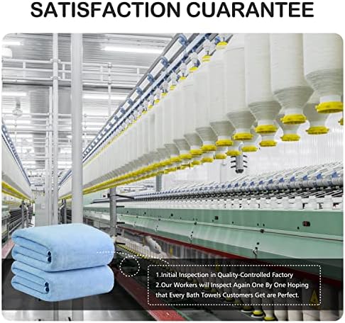 Stunning Luxury 40x80 Bath Towels - Soft Durable Absorbent