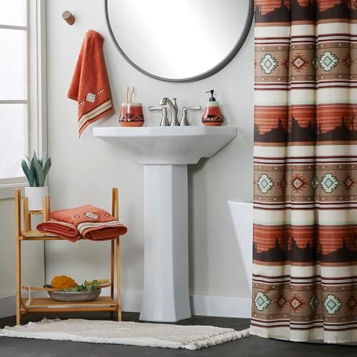 15x26 Rust Southwest Sunset Hand Towel 100 Cotton 027 lbs