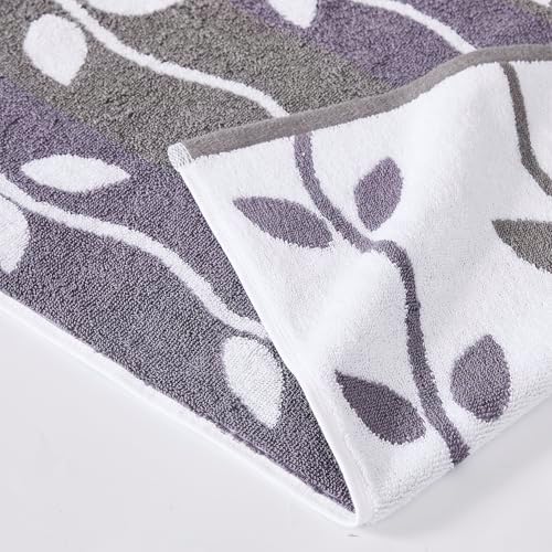 Modern Threads 6-Piece Organic Yarn-Dyed Bath Towel Set