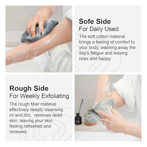 Yiclick Exfoliating Washcloth for Face and Body Store Gift