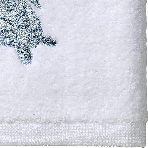 Avanti Linens Fingertip Towel Soft Absorbent Cotton 18x11 Optic White