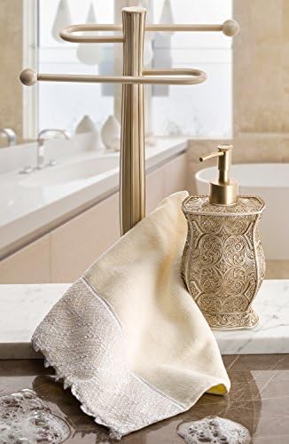 Fingertip Soft Towels for Bathroom 11x18 inches Set of 4 Machine Washable