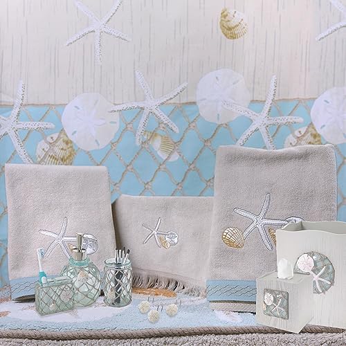Seaglass Cotton Towel Soft Absorbent Fingertip towel for bath