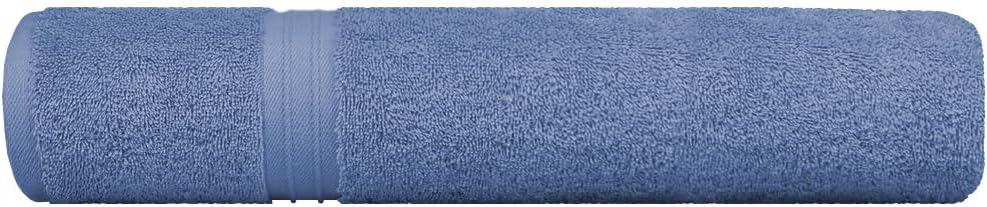 XL Stopwatch Bathroom Towel - 72 x 36 Sky Blue