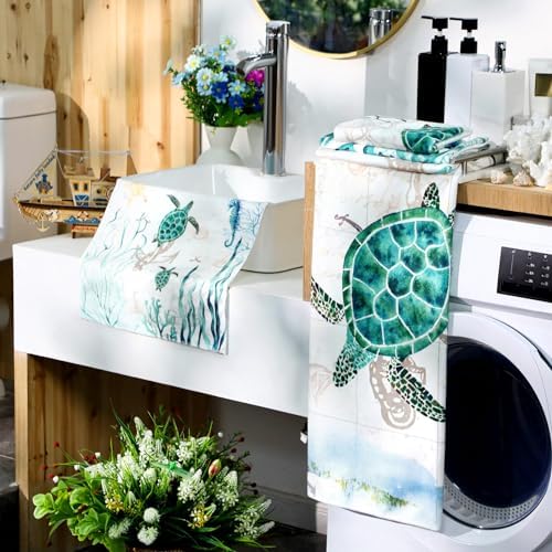 3-Pack Seascenes Seascenes Bath Towels Set
