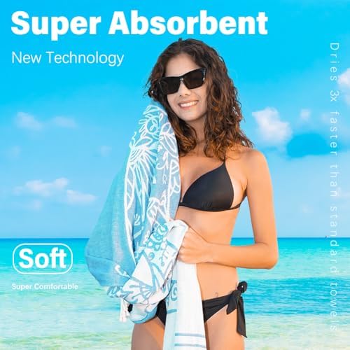 Quick Dry Beach Towels for Adults