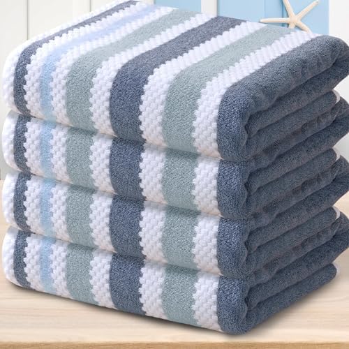 Striped Bath Towels forHome - Quick Dry Soft