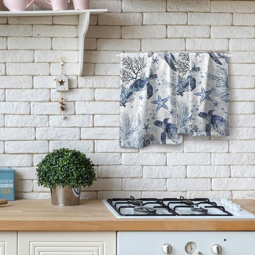 Nautical Hand Towels for Bathroom Set